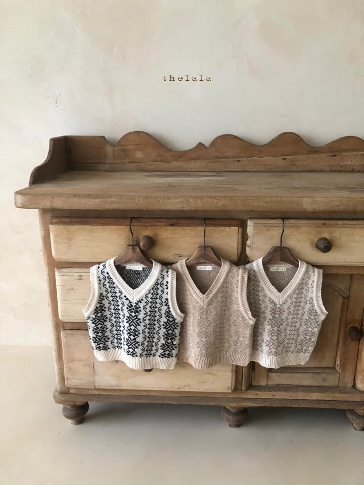 LALA - Korean Children Fashion - #Kfashion4kids - Knit Vest - 4