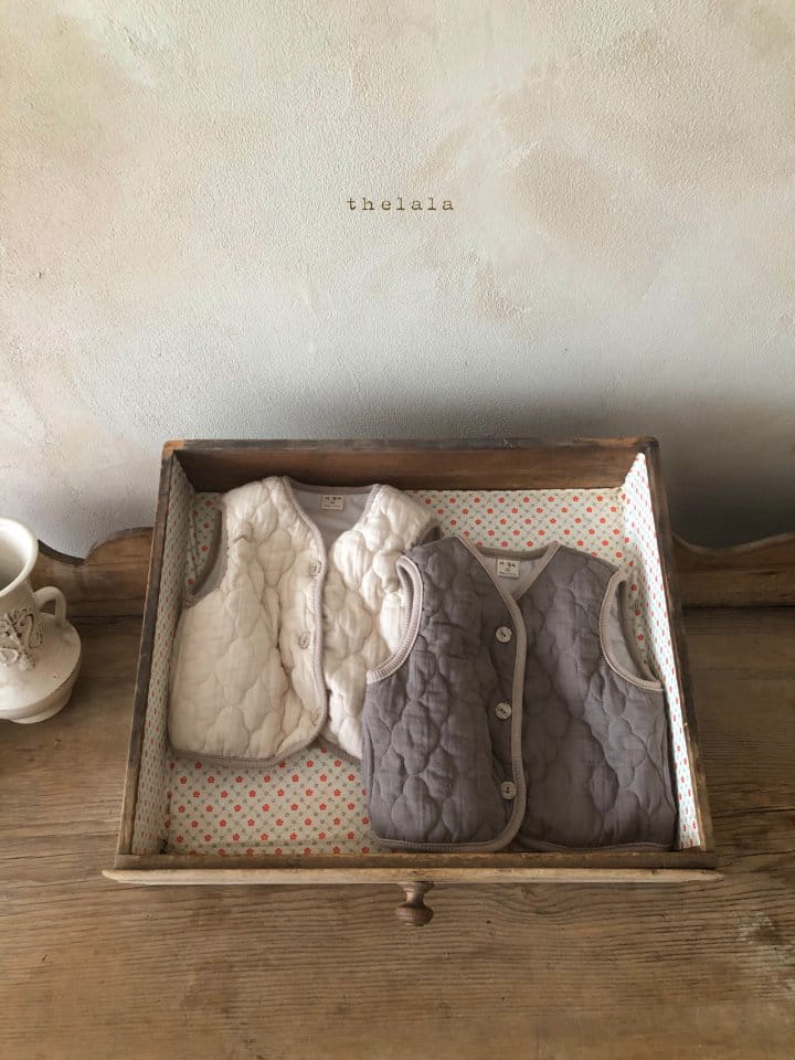 LALA - Korean Children Fashion - #Kfashion4kids - Cloud Padding Vest - 6