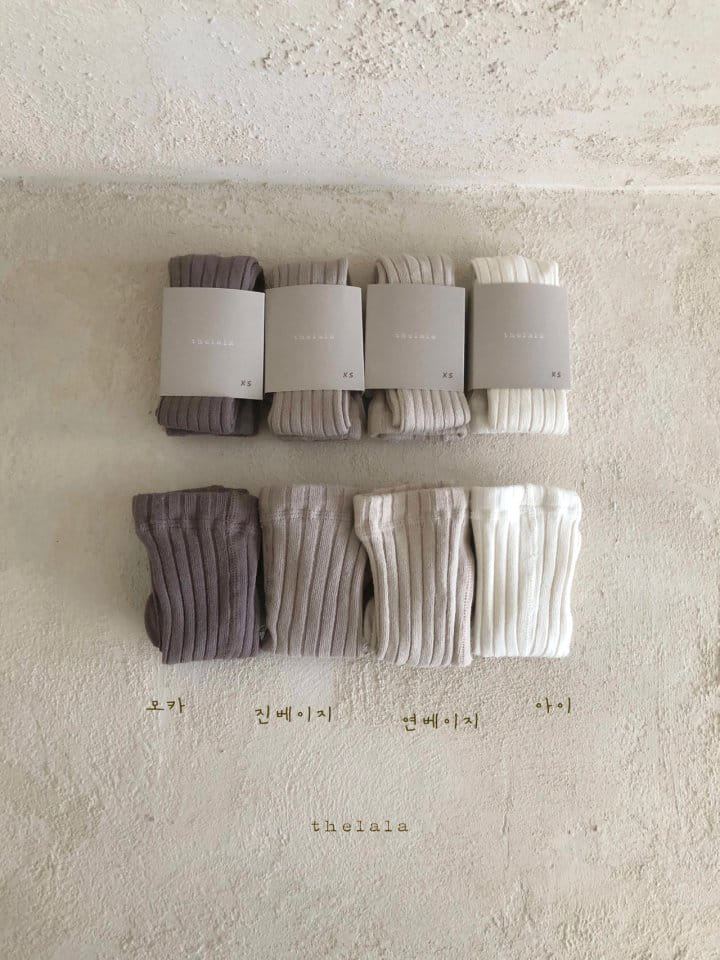 LALA - Korean Children Fashion - #Kfashion4kids - Lala Rib Tights - 11