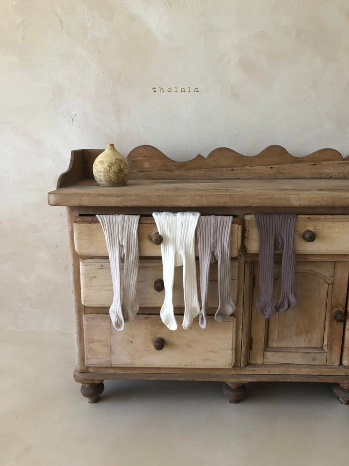 LALA - Korean Children Fashion - #Kfashion4kids - Lala Rib Tights - 8