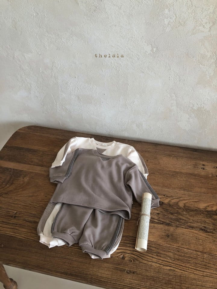 LALA - Korean Children Fashion - #Kfashion4kids - Full Color Top Bottom Set - 10