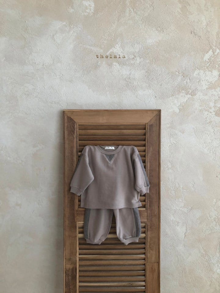 LALA - Korean Children Fashion - #Kfashion4kids - Full Color Top Bottom Set - 5