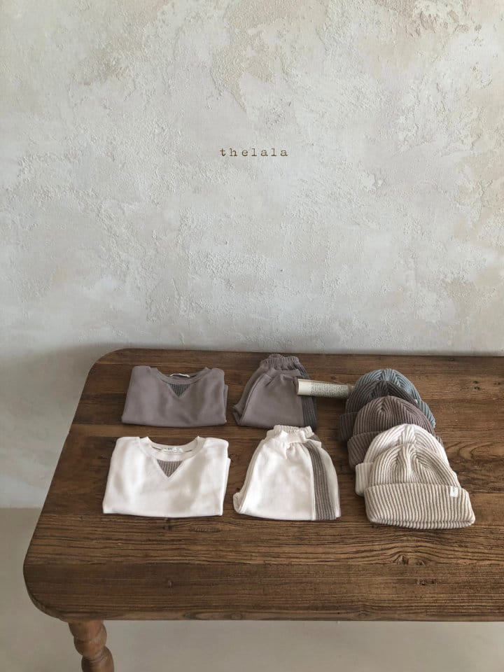 LALA - Korean Children Fashion - #Kfashion4kids - Full Color Top Bottom Set - 9