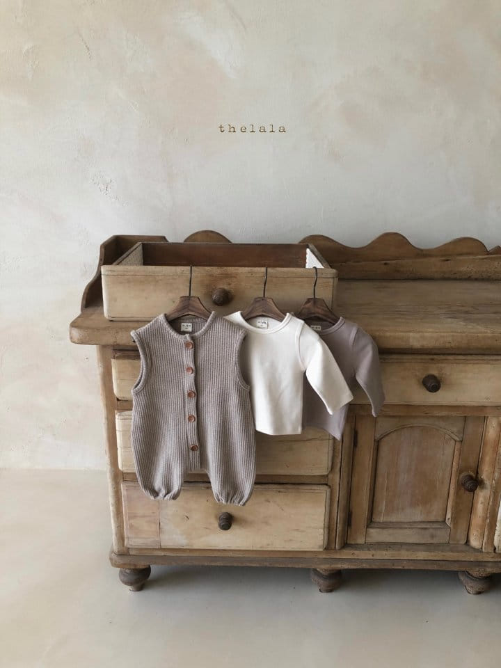 LALA - Korean Children Fashion - #Kfashion4kids - Waffle Bodysuit - 8