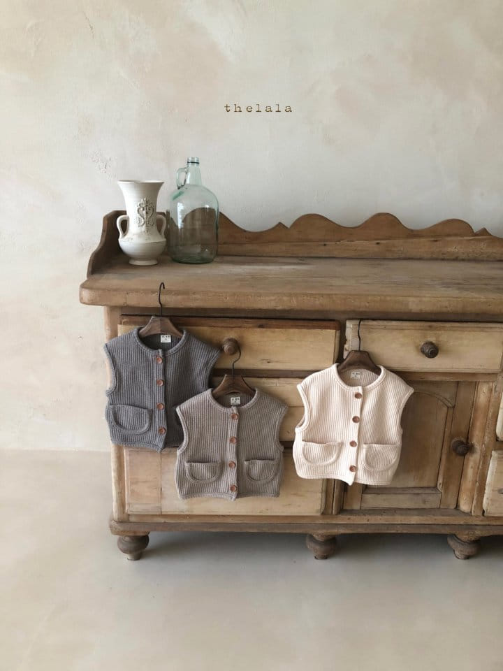 LALA - Korean Children Fashion - #Kfashion4kids - Waffle Vest - 11