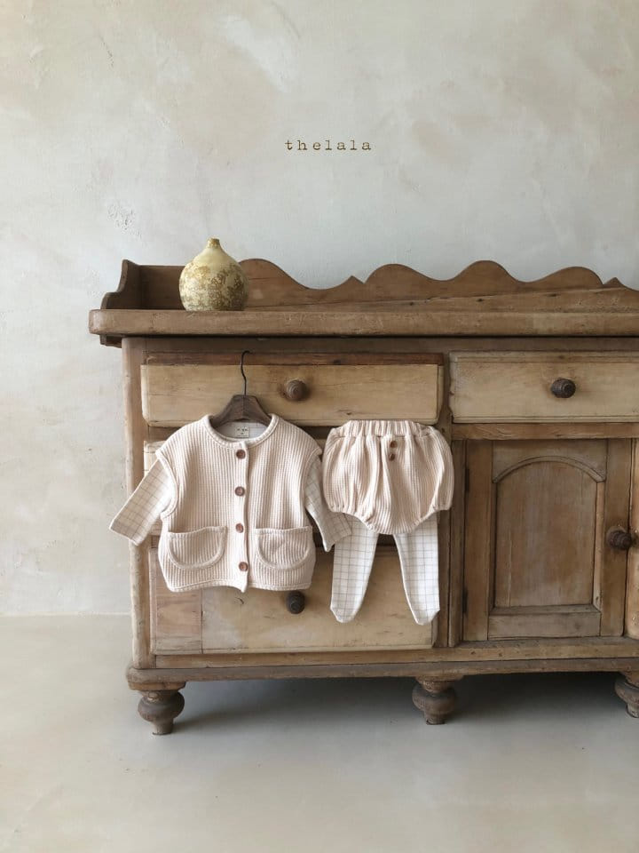 LALA - Korean Children Fashion - #Kfashion4kids - Waffle Vest - 7
