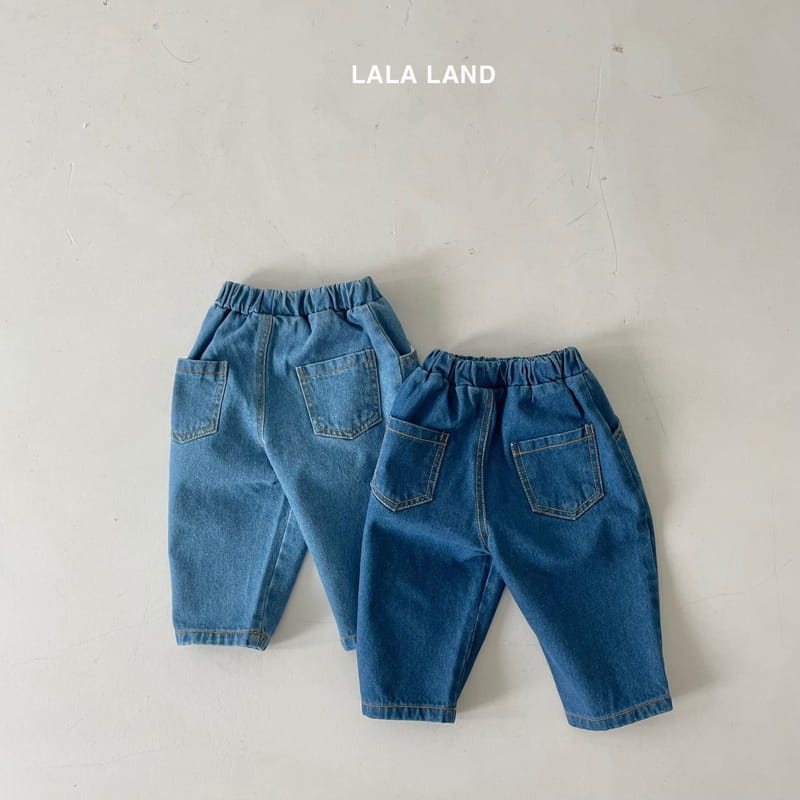 LALALAND - Korean Children Fashion - #Kfashion4kids - Denim Deinm Jeans - 11