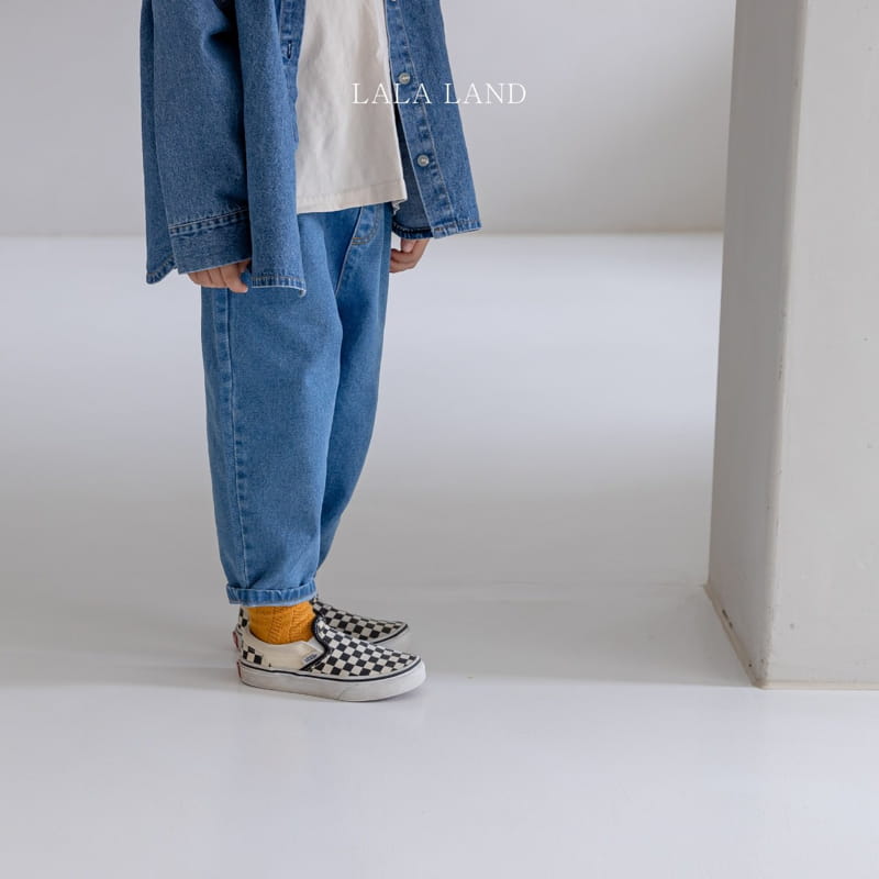 LALALAND - Korean Children Fashion - #Kfashion4kids - Denim Deinm Jeans - 7