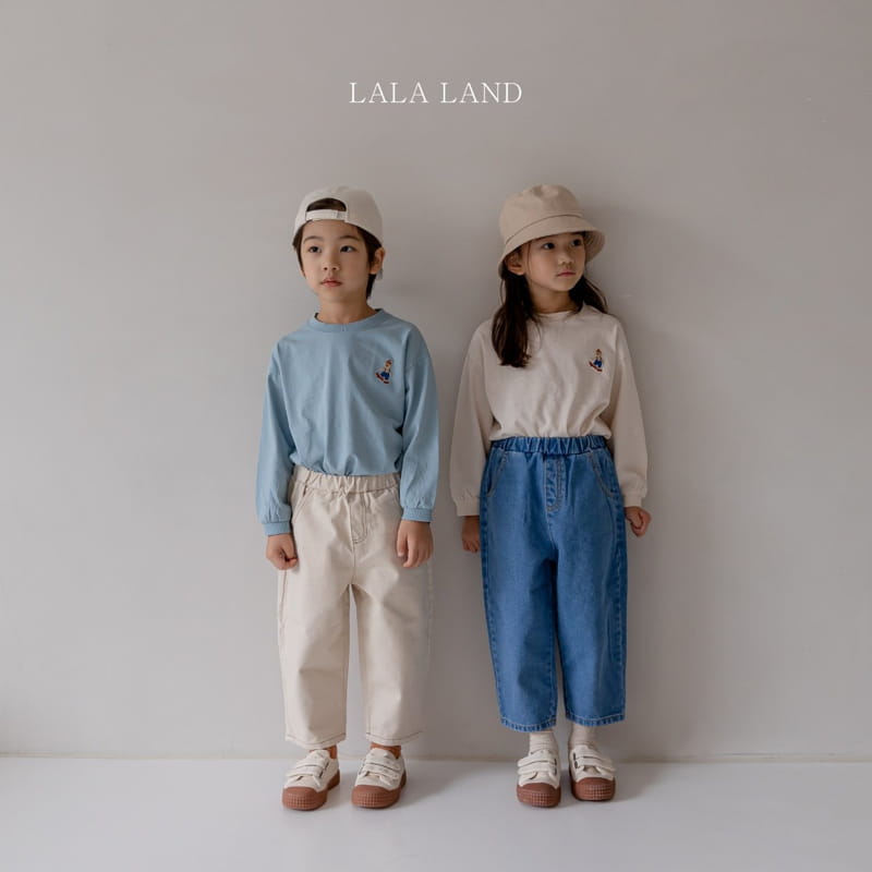 LALALAND - Korean Children Fashion - #Kfashion4kids - Denim Deinm Jeans - 9