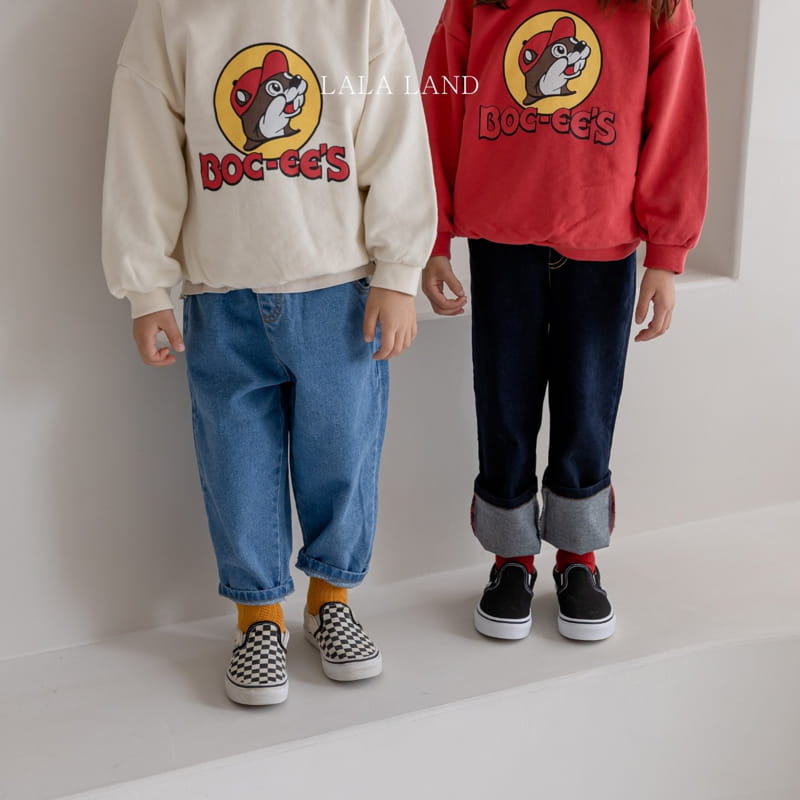 LALALAND - Korean Children Fashion - #Kfashion4kids - Roll-up Jeans - 10