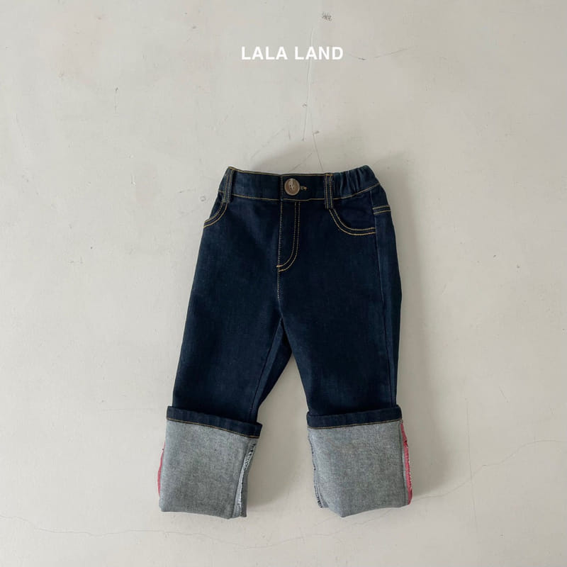 LALALAND - Korean Children Fashion - #Kfashion4kids - Roll-up Jeans - 11