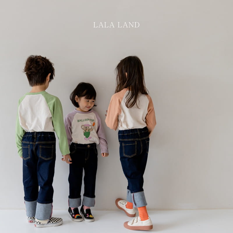 LALALAND - Korean Children Fashion - #Kfashion4kids - Roll-up Jeans - 5