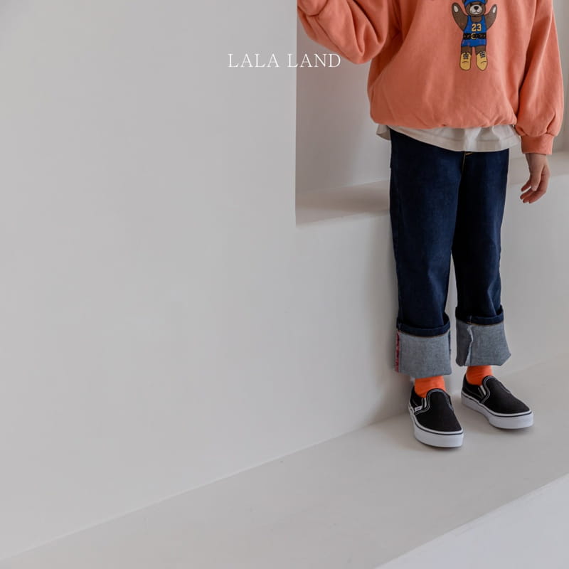 LALALAND - Korean Children Fashion - #Kfashion4kids - Roll-up Jeans - 6