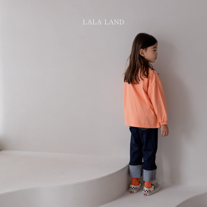 LALALAND - Korean Children Fashion - #Kfashion4kids - Roll-up Jeans - 9