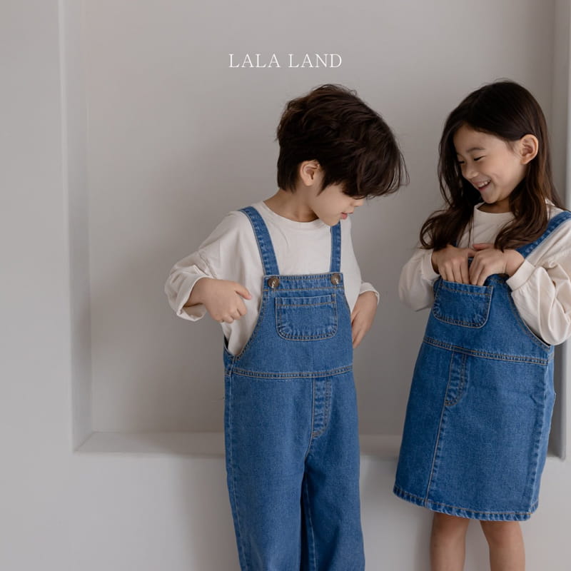 LALALAND - Korean Children Fashion - #Kfashion4kids - Overall Denim