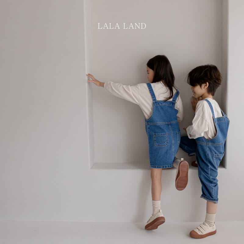 LALALAND - Korean Children Fashion - #Kfashion4kids - Overall Denim - 3