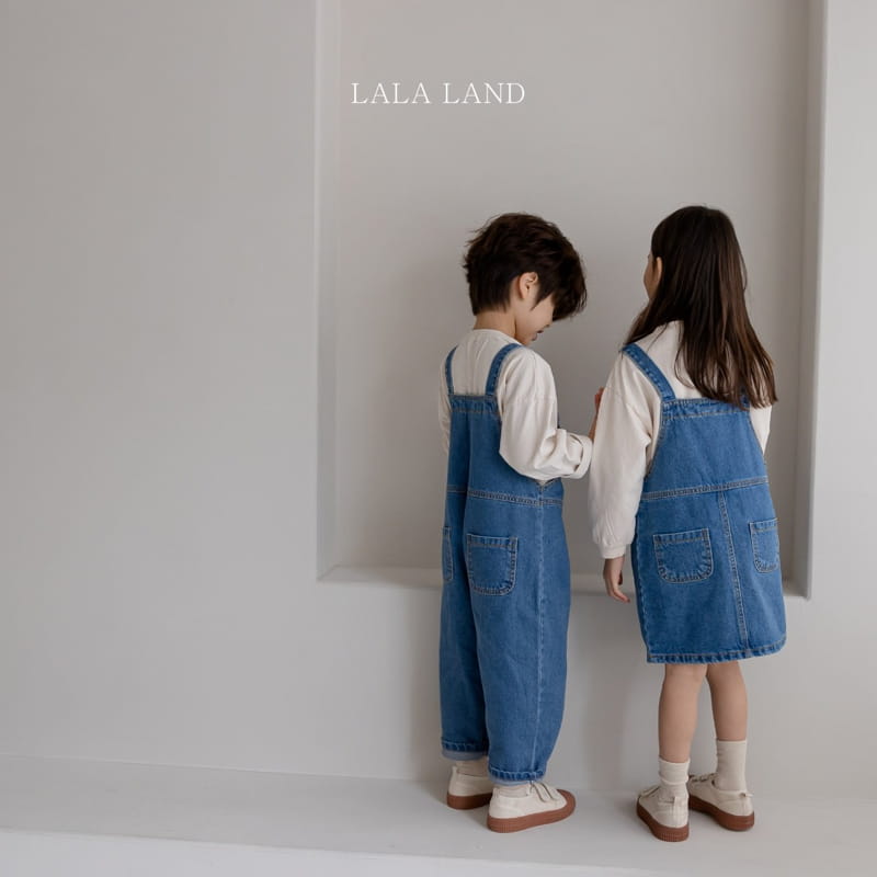 LALALAND - Korean Children Fashion - #Kfashion4kids - Overall Denim - 9