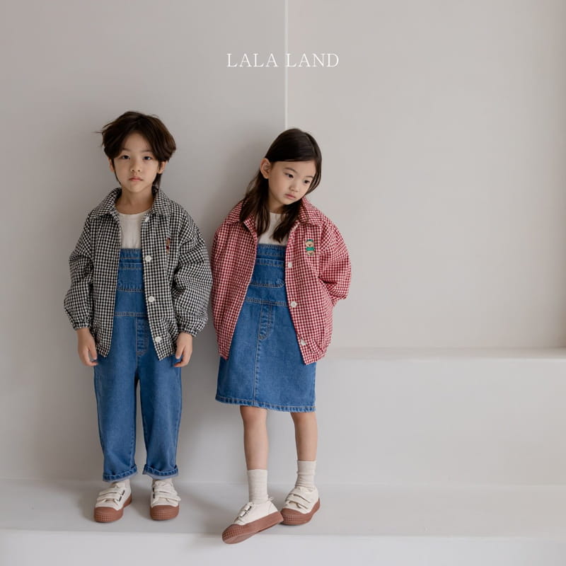 LALALAND - Korean Children Fashion - #Kfashion4kids - Dungarees Skirt - 3