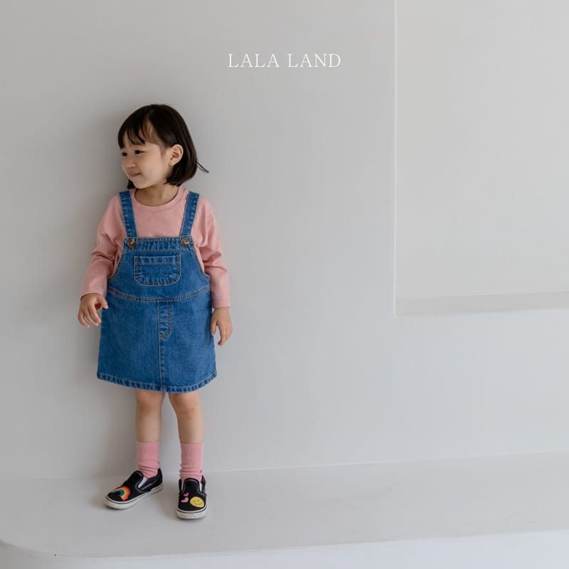 LALALAND - Korean Children Fashion - #Kfashion4kids - Dungarees Skirt - 7