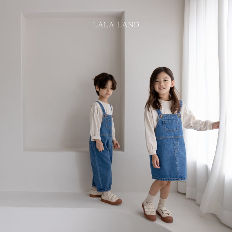 LALALAND - Korean Children Fashion - #Kfashion4kids - Dungarees Skirt - 8