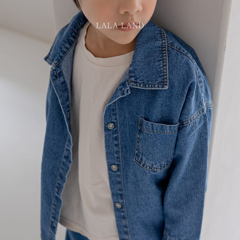 LALALAND - Korean Children Fashion - #Kfashion4kids - Picture is Denim Shirt