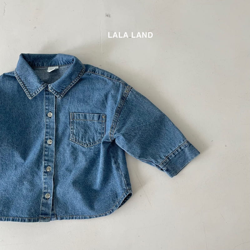 LALALAND - Korean Children Fashion - #Kfashion4kids - Picture is Denim Shirt - 11