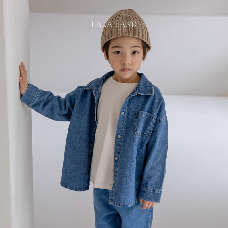 LALALAND - Korean Children Fashion - #Kfashion4kids - Picture is Denim Shirt - 5