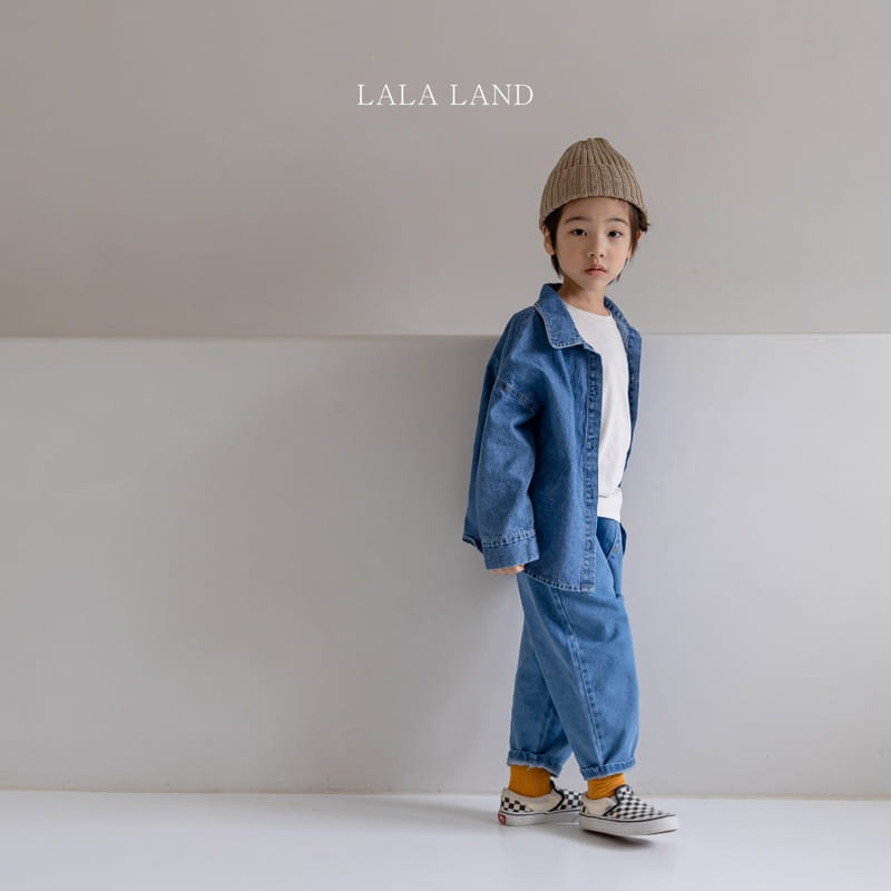 LALALAND - Korean Children Fashion - #Kfashion4kids - Picture is Denim Shirt - 7
