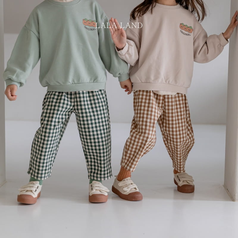 LALALAND - Korean Children Fashion - #Kfashion4kids - Check Check Pants