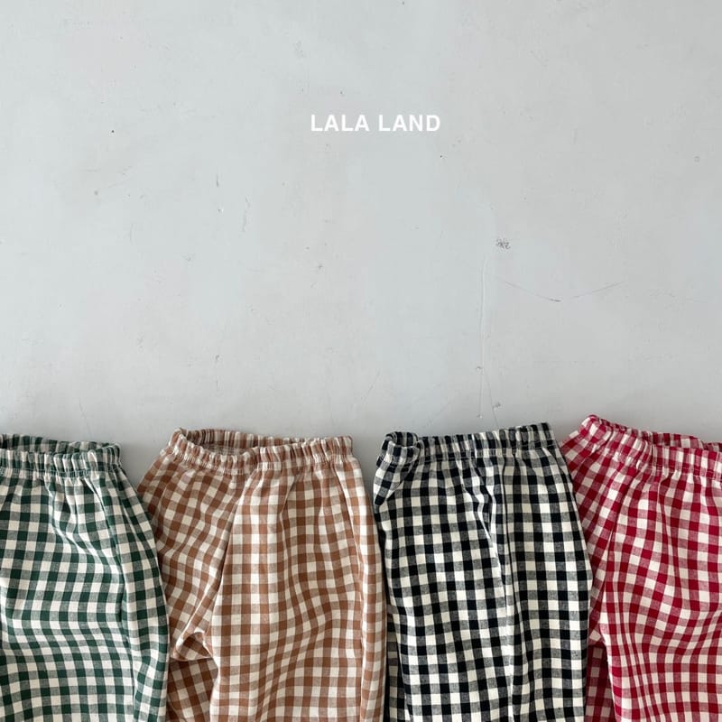 LALALAND - Korean Children Fashion - #Kfashion4kids - Check Check Pants - 11