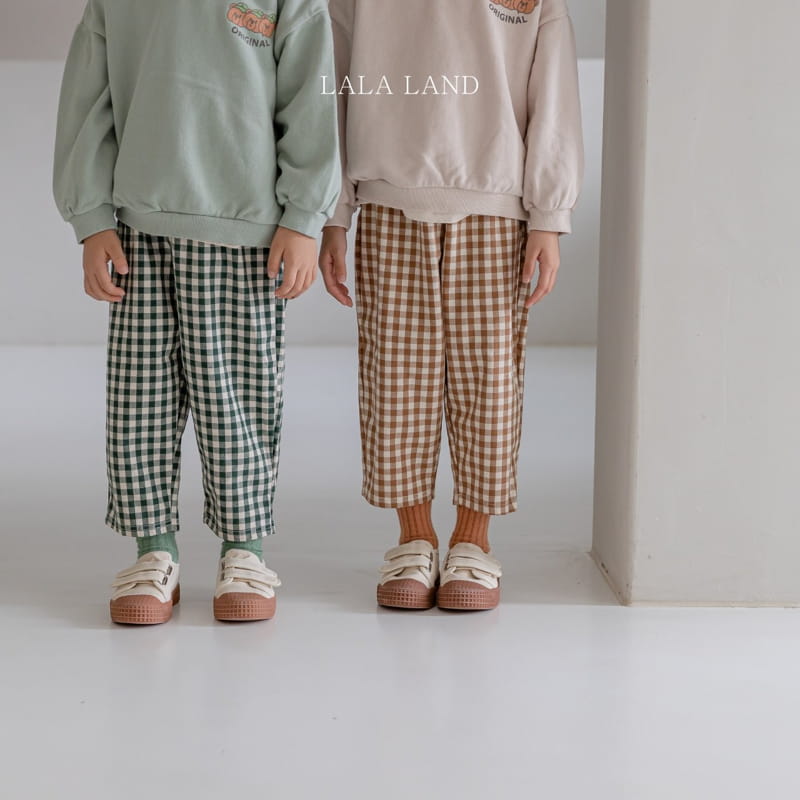LALALAND - Korean Children Fashion - #Kfashion4kids - Check Check Pants - 2