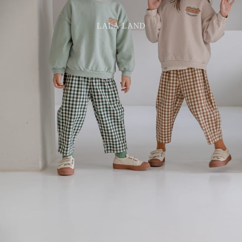 LALALAND - Korean Children Fashion - #Kfashion4kids - Check Check Pants - 3