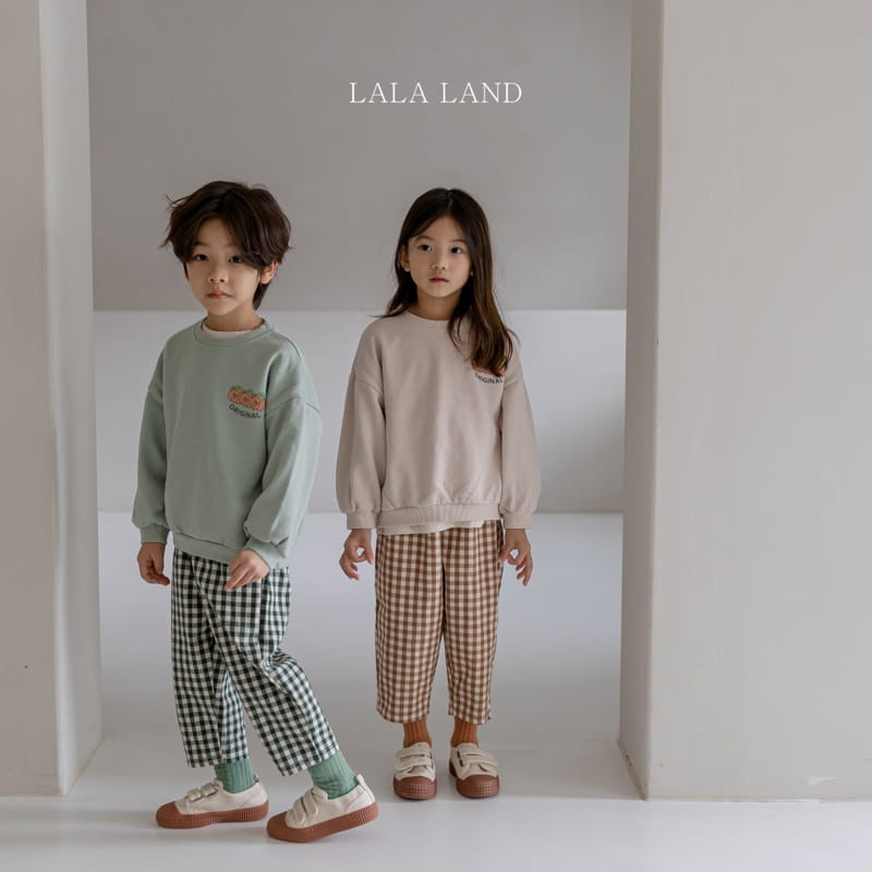 LALALAND - Korean Children Fashion - #Kfashion4kids - Check Check Pants - 4