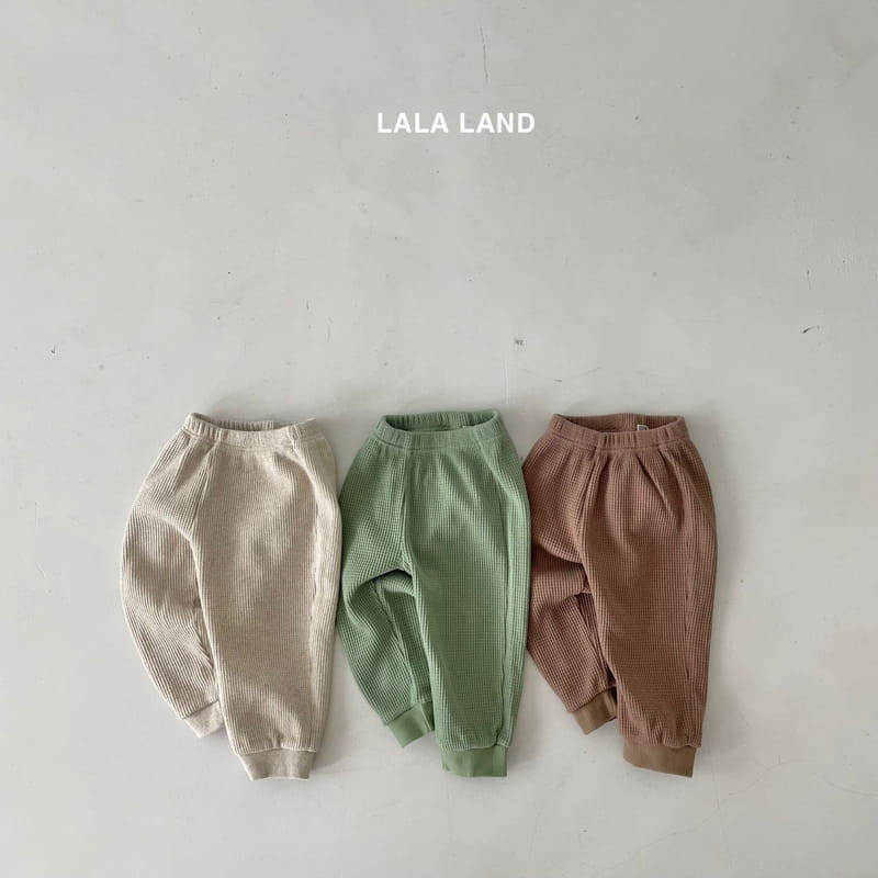 LALALAND - Korean Children Fashion - #Kfashion4kids - Waffle Jogger Pants - 11