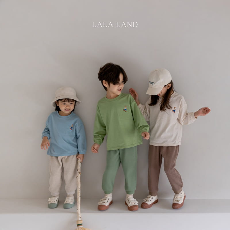LALALAND - Korean Children Fashion - #Kfashion4kids - Waffle Jogger Pants - 5