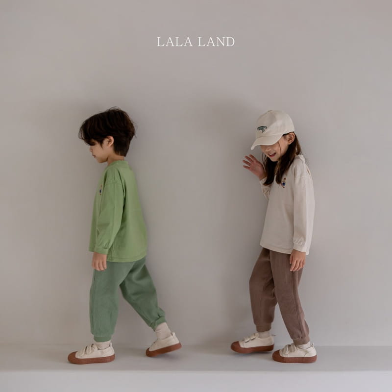 LALALAND - Korean Children Fashion - #Kfashion4kids - Waffle Jogger Pants - 9