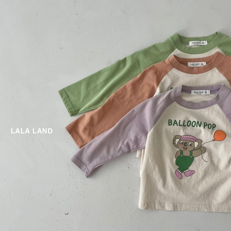LALALAND - Korean Children Fashion - #Kfashion4kids - Pop Raglan Tee - 11