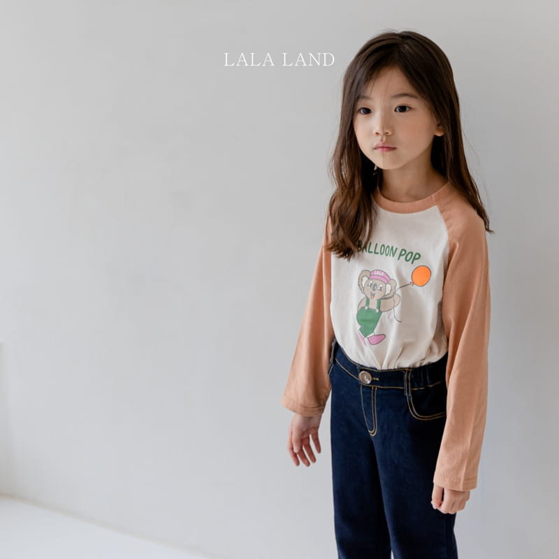 LALALAND - Korean Children Fashion - #Kfashion4kids - Pop Raglan Tee - 9