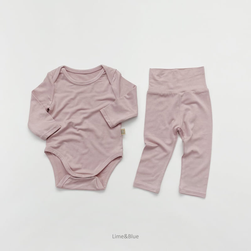 LIME & BLUE - Korean Children Fashion - #Kfashion4kids - Heattech Easywear Bodysuit - 10