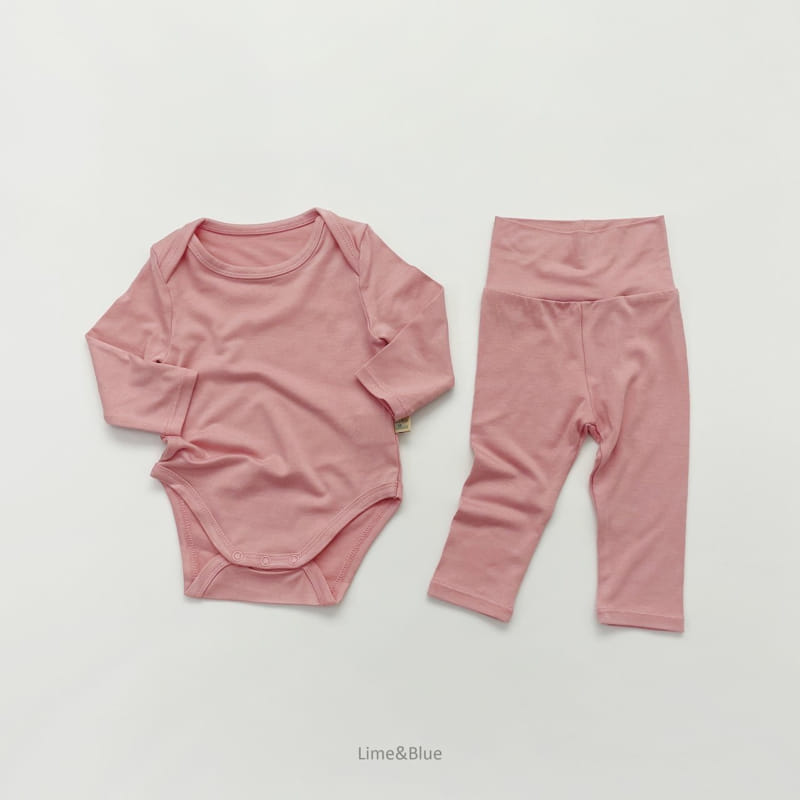 LIME & BLUE - Korean Children Fashion - #Kfashion4kids - Heattech Easywear Bodysuit - 11