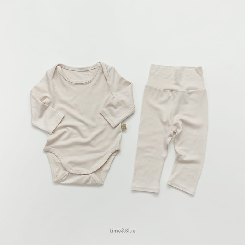 LIME & BLUE - Korean Children Fashion - #Kfashion4kids - Heattech Easywear Bodysuit - 7
