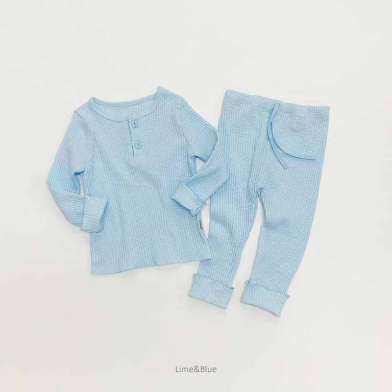 LIME & BLUE - Korean Children Fashion - #Kfashion4kids - Sunny Easywear - 12