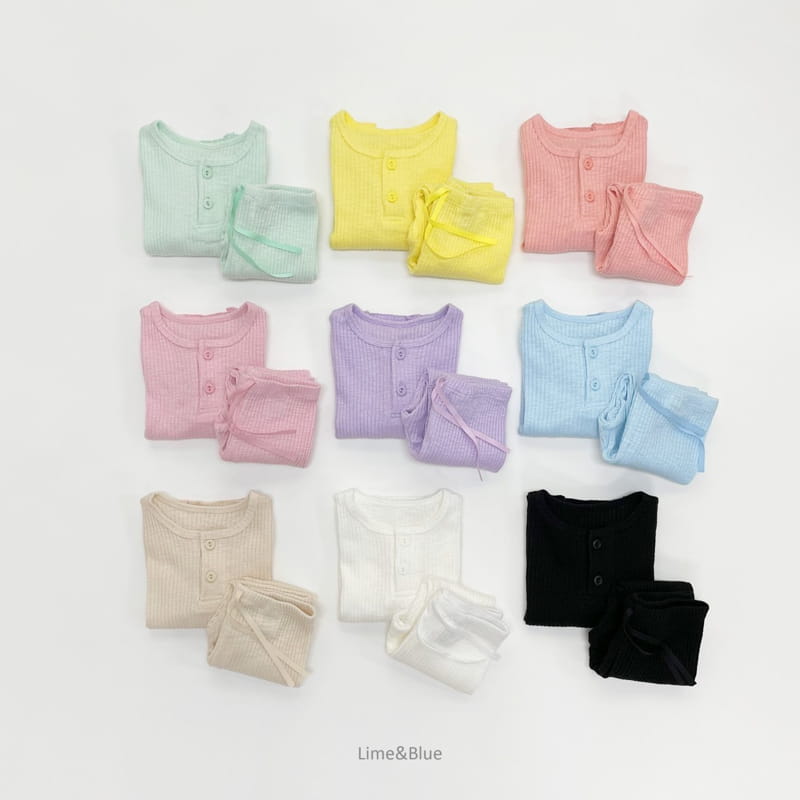 LIME & BLUE - Korean Children Fashion - #Kfashion4kids - Sunny Easywear - 3