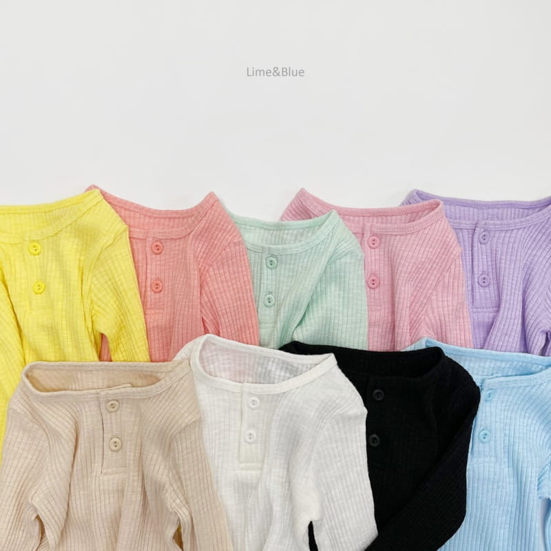 LIME & BLUE - Korean Children Fashion - #Kfashion4kids - Sunny Easywear - 4