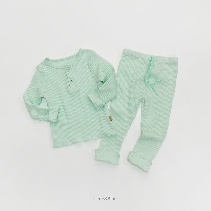 LIME & BLUE - Korean Children Fashion - #Kfashion4kids - Sunny Easywear - 9
