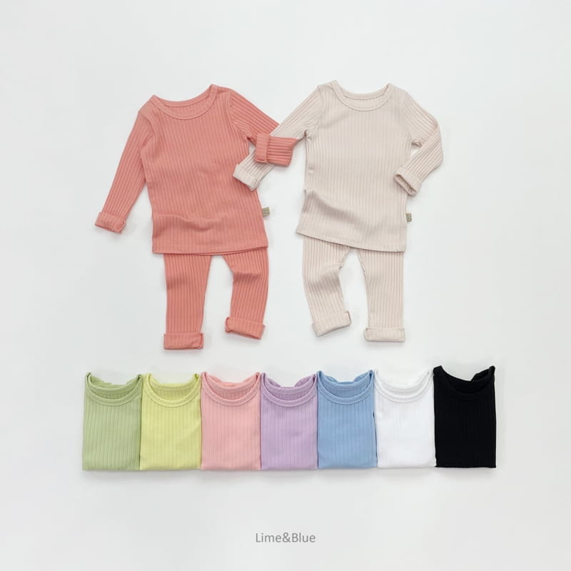 LIME & BLUE - Korean Children Fashion - #Kfashion4kids - Sticky Easywear