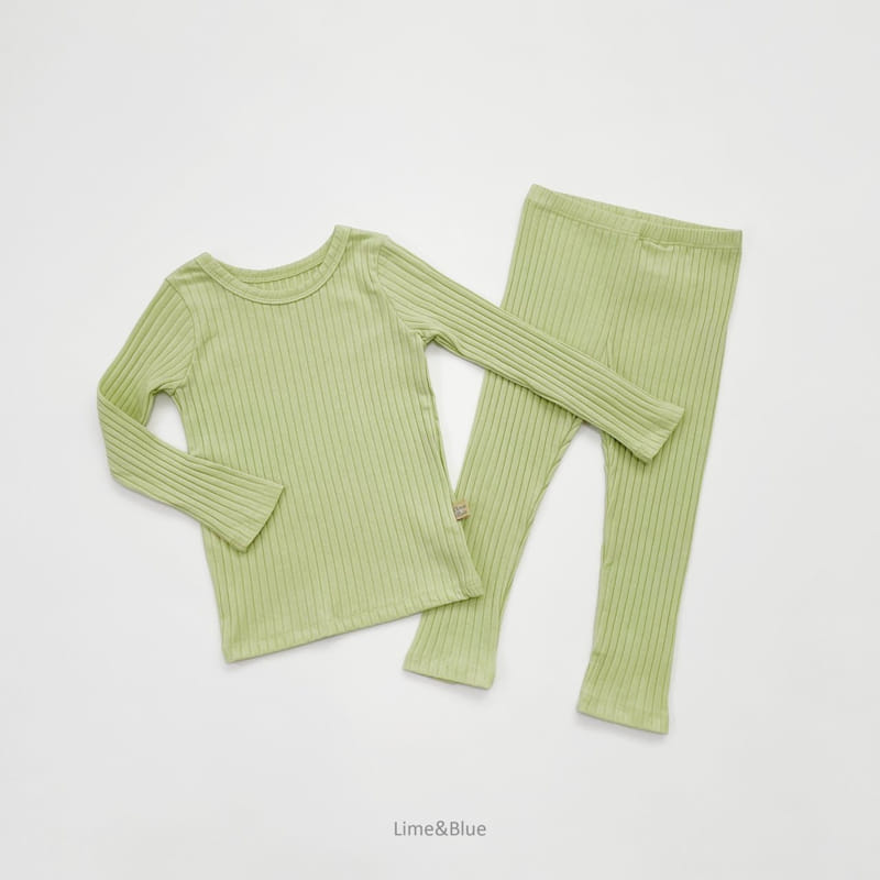 LIME & BLUE - Korean Children Fashion - #Kfashion4kids - Sticky Easywear - 9