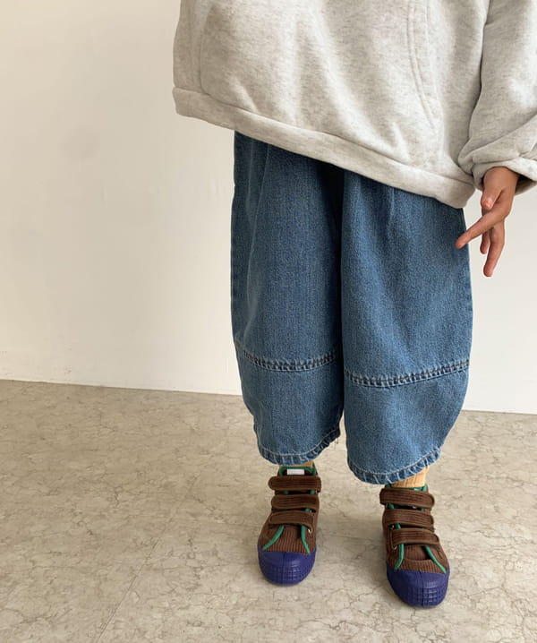 LITTLE COLLI - Korean Children Fashion - #Kfashion4kids - Bangbang Denim Pants - 3