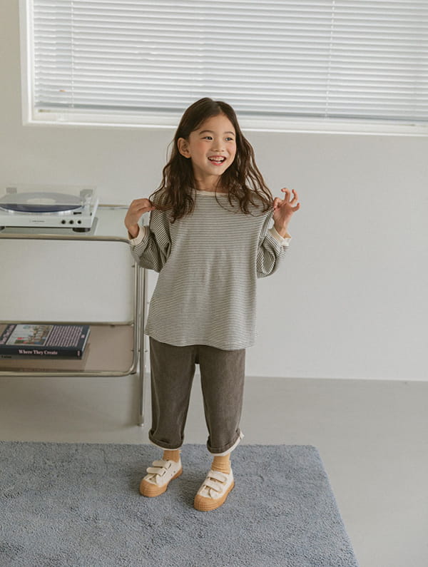 LITTLE COLLI - Korean Children Fashion - #Kfashion4kids - Pigment Pants - 4