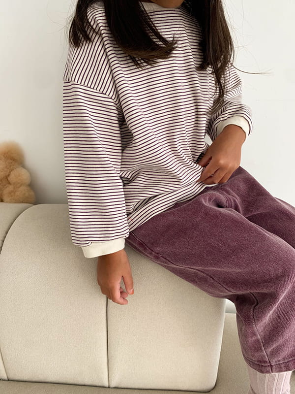 LITTLE COLLI - Korean Children Fashion - #Kfashion4kids - Pigment Pants - 8